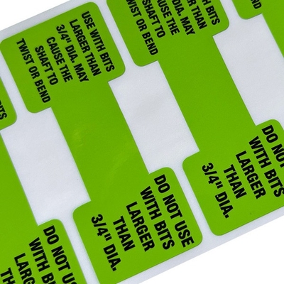 Logo tùy chỉnh không thấm nước Die Cut Vinyl Roll Label Sticker In chai