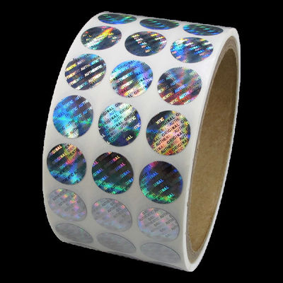 Hình dán ba chiều bảo mật lưới điện di chuyển 3D 2D 2 * 3cm