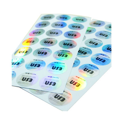 Hình dán ba chiều bảo mật Die Cut chống thấm nước, Hình dán gốc ba chiều