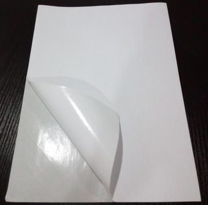 Tấm dán trống gỗ 8,5 X 11cm màu trắng, Tấm dán trơn