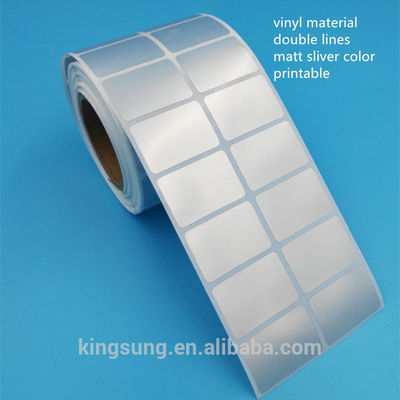 Nhãn cuộn trống màu Pantone có thể tháo rời / Nhãn trống để in