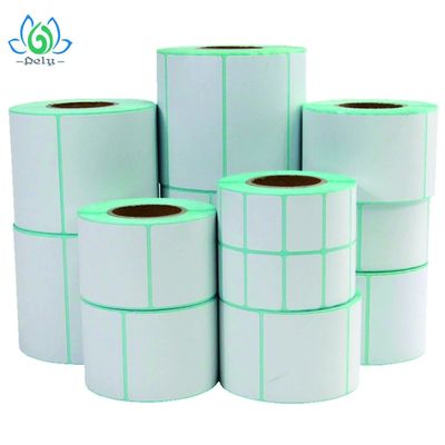 Nhãn dán nhãn ghi đĩa Vinyl trắng không thấm nước có độ kết dính cao, nhãn cuộn trống