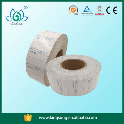Dễ dàng bóc màn hình lụa Nhãn tự dính được in trên cuộn