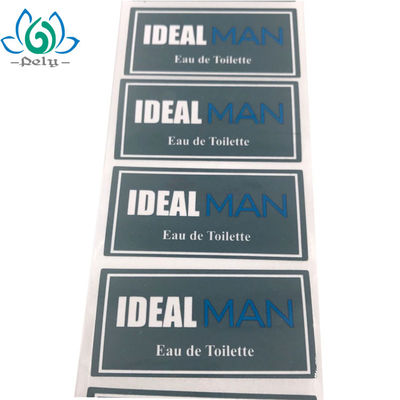 Miếng dán Vinyl Eau De Toilette 3x5cm, Miếng dán chai nước hoa
