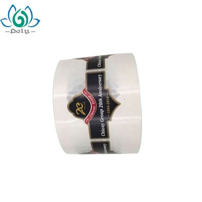 Nhãn thực phẩm tự dính PVC in Nhãn thực phẩm tròn dễ thương