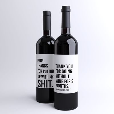 Giấy Vinyl Matt Nhãn thực phẩm và đồ uống Nhãn rượu riêng