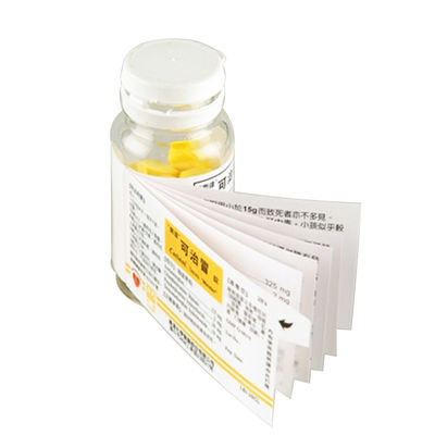 Thiết kế miễn phí chuyên nghiệp Nhãn phụ dược Lọ 10Ml cho Vitamin