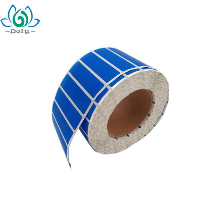 Dịch vụ ODM 8,5 X 2,2 cm Pantone màu Tamper Nhãn bảo mật rõ ràng