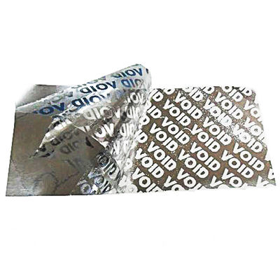 Tùy chỉnh các Nhãn Bảo mật Hiển thị Logo Die Cut Tamper