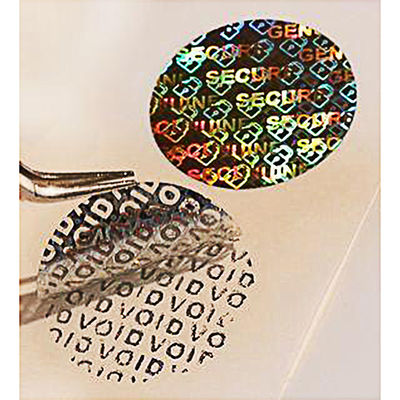 Tùy chỉnh các Nhãn Bảo mật Hiển thị Logo Die Cut Tamper