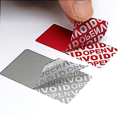Tùy chỉnh các Nhãn Bảo mật Hiển thị Logo Die Cut Tamper