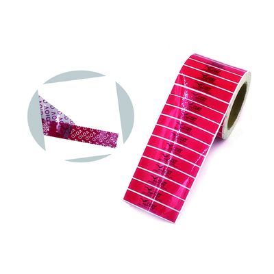 Tùy chỉnh các Nhãn Bảo mật Hiển thị Logo Die Cut Tamper