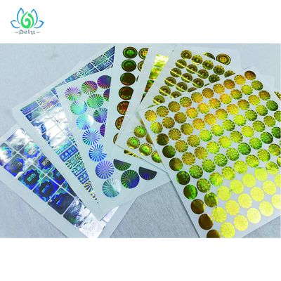 Nhãn bảo mật có nhiều màu sắc giả mạo để bảo vệ