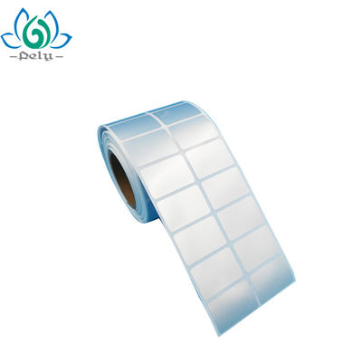 Miếng dán con dấu Tamper tùy chỉnh có thể in được màu bạc mờ