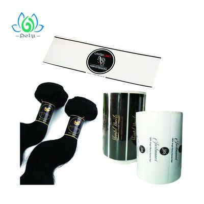Nhãn gói tóc có độ dính cao tùy chỉnh không thấm nước để nối tóc