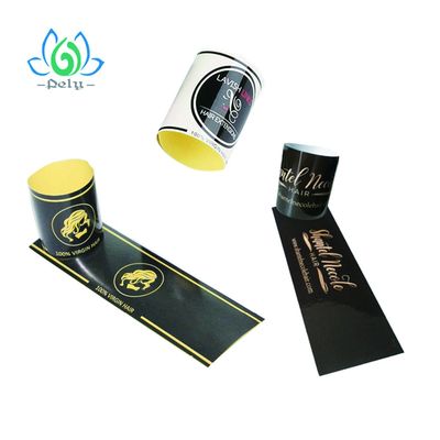 Nhãn gói tóc có độ dính cao tùy chỉnh không thấm nước để nối tóc