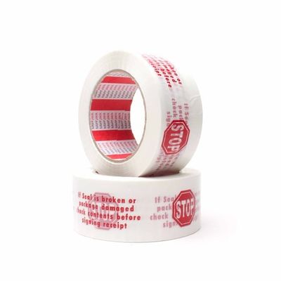 Giấy chứng nhận SGS BOPP Tamper Băng đóng gói rõ ràng cho thùng carton