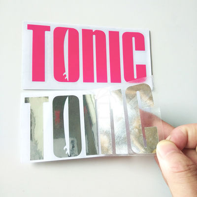Bảng chữ cái mỏng vĩnh viễn Chữ cái Die Cut Xe ô tô Truyền nhiệt Sticker Truyền nhiệt Vinyl Đề can