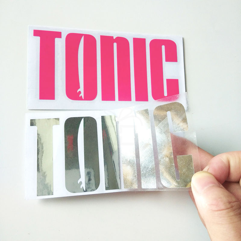 Bảng chữ cái mỏng vĩnh viễn Chữ cái Die Cut Xe ô tô Truyền nhiệt Sticker Truyền nhiệt Vinyl Đề can
